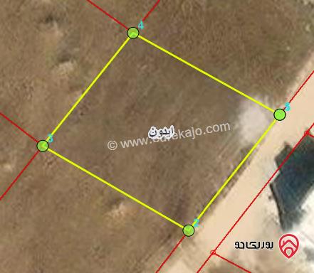 ارض 760م للبيع في اربد - من اراضي ايدون ضمن حوض الوقف 