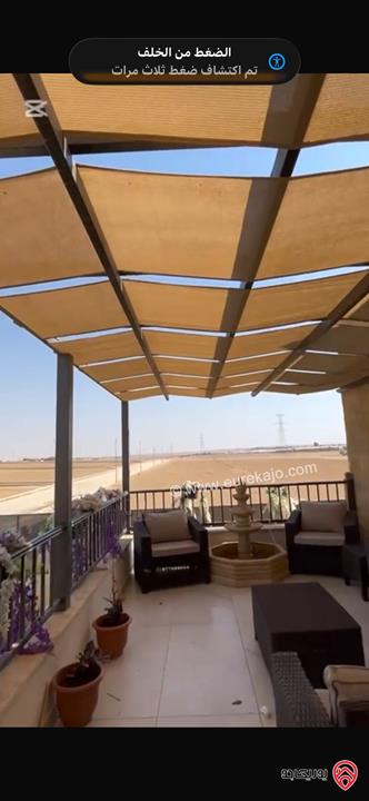 فيلا مفروشة مساحة 200م على أرض 500م للإيجار الشهري او السنوي فقط في عمان - الجيزة