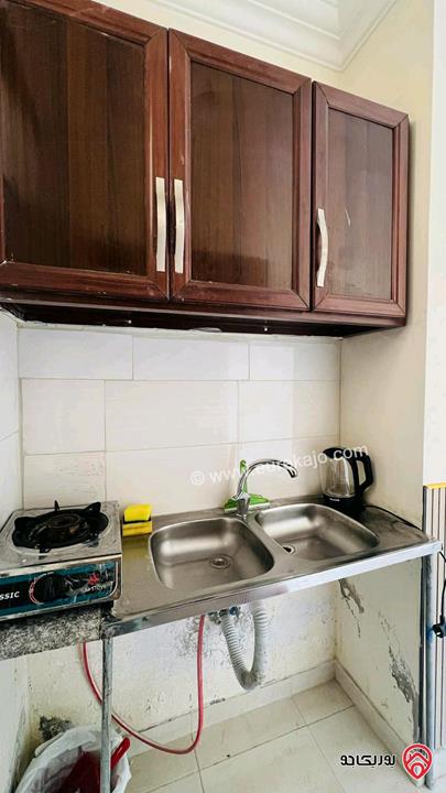 استوديو مفروش 25م للايجار في عمان - ابو نصير 