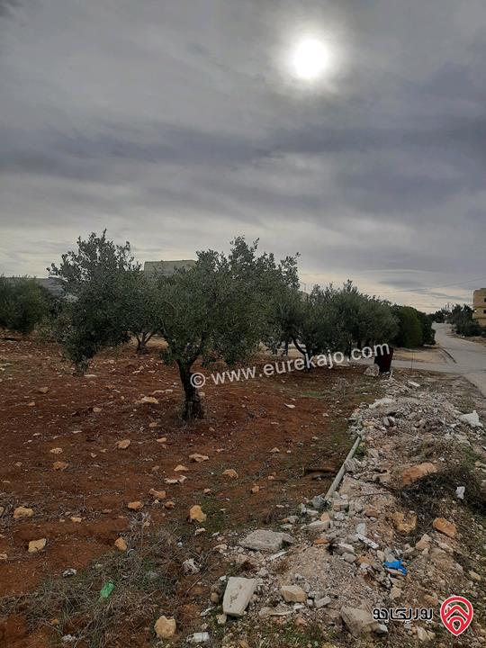 أرض مساحة 1 دونم و 74م للبيع في جرش سلحوب تبعد عن شارع الاردن تقريبا 2 كيلومتر، جميع الخدمات متوفرة ع شارع 12م