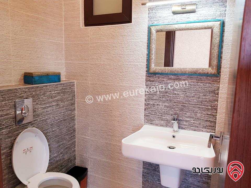 شقة مفروشة طابق ثالث مساحة 185م للايجار في عمان - ضاحية النخيل 