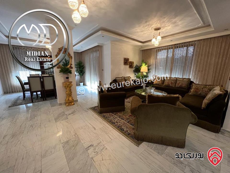 شقق مفروشة للايجار في أجمل مواقع عمان - عبدون مساحات 150م & 245م تشطيبات و ديكورات فندقية فاخرة تصلح للأجانب و السفارات