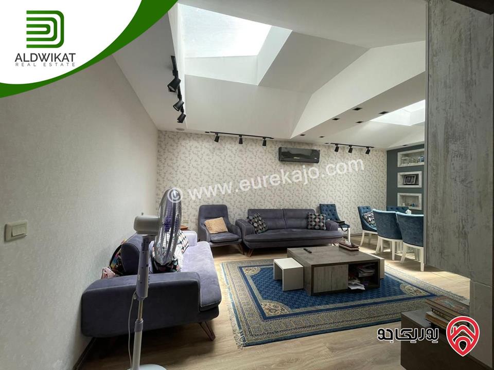 شقة ارضية دوبلكس للبيع في عمان - ام السماق مساحة 350م ومساحة الحديقة 50 و الترس 55م موقع مميز