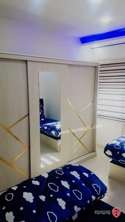 شقة مفروشة مساحة 100م طابق ثاني للايجار في عمان - الدوار السابع للعائلات والطلاب