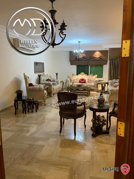 شقة مفروشة للايجار في عمان - دير غبار مساحة 300م طابق ثالث تشطيبات سوبر ديلوكس تصلح للأجانب و الهيئات الدبلوماسية