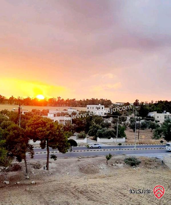 شقة ديلوكس مفروشة مساحة 80م طابق ثاني للايجار في حسبان بالقرب من الجامعة الالمانية