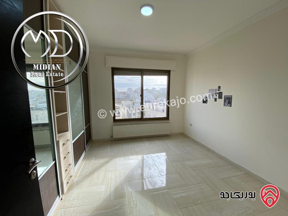 شقة فارغة للايجار في عمان - دير غبار مساحة 190م طابق اول تشطيبات سوبر ديلوكس اطلالة جميلة