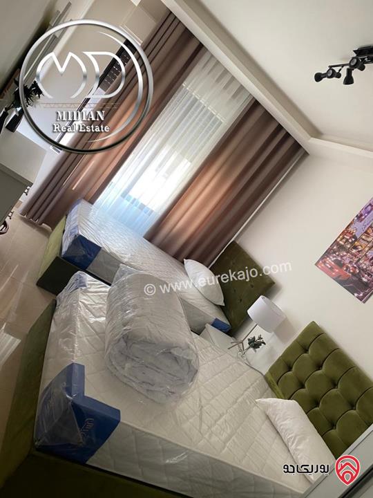 شقق مفروشة للايجار في عمان - ام السماق مساحات 100م & 140م تشطيبات وديكورات فندقية فرش فاخر بأسعار مميزة