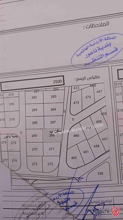 ارض مساحة 815م للبيع في عمان - ناعور  