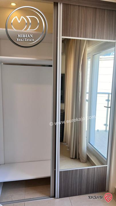 شقة مفروشة للايجار في عمان - حنو الصويفية مساحة 200م طابق ثالث تشطيبات و فرش سوبر ديلوكس اطلالة جميلة