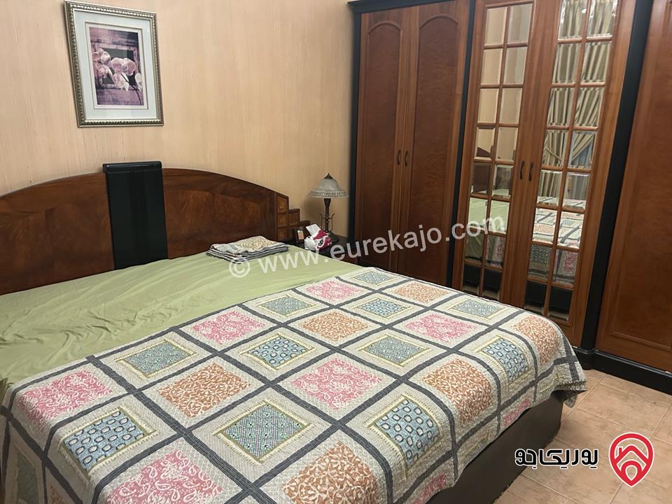شقة مفروشة بالكامل مساحة 140م طابق أول للإيجار السنوي في عمان - ضاحية الرشيد 