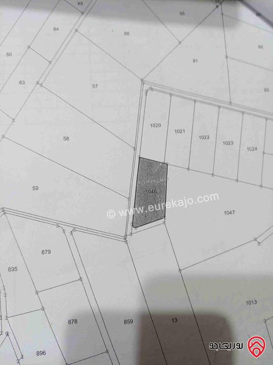 قطعة أرض مساحة 3.5 دونم للبيع في جرش - عنيبة