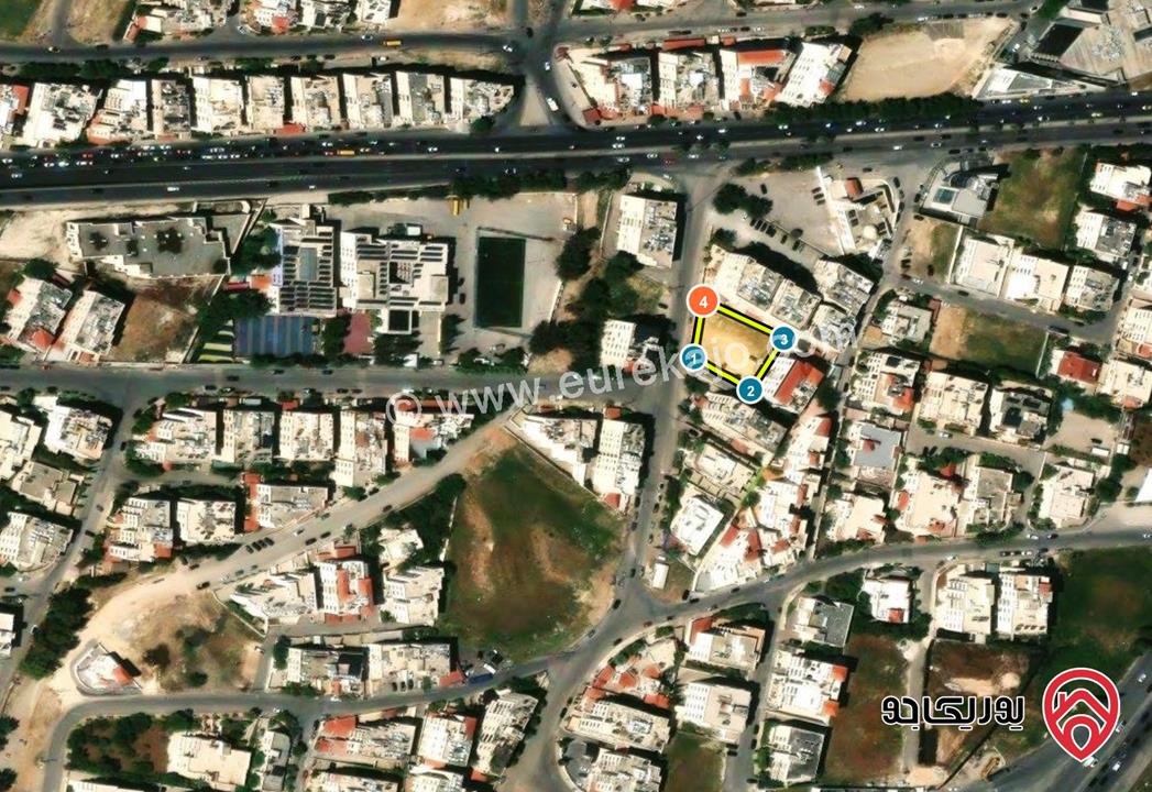 أرض مميزة مساحة 1 دونم للبيع من أراضي غرب عمان - وادي السير - حوض دير غبار