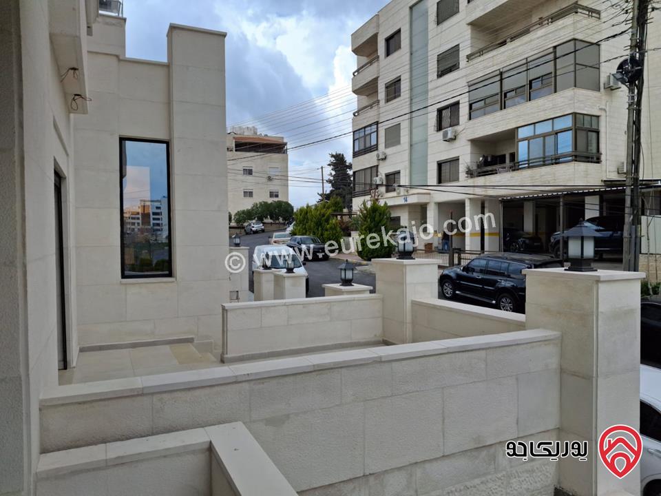 شقة ارضية جديدة مساحة 200م داخلي و 40م خارجي للبيع في عمان - ابو السوس