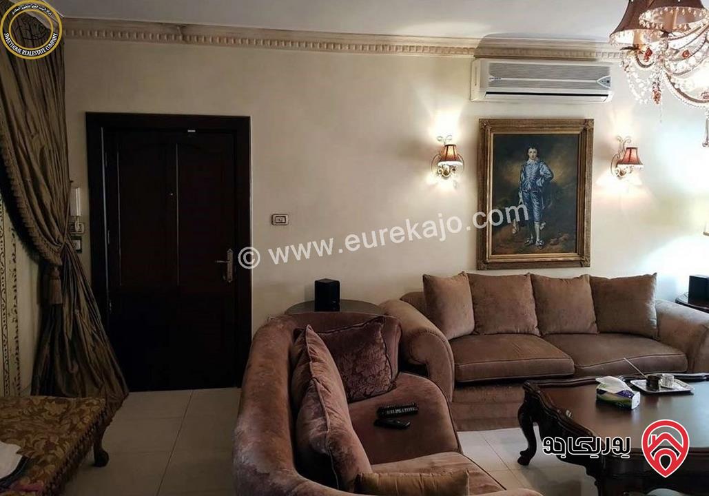 شقة أرضية فاخرة للبيع في عمان - جبل عمان 190م تشطيب سوبر ديلوكس