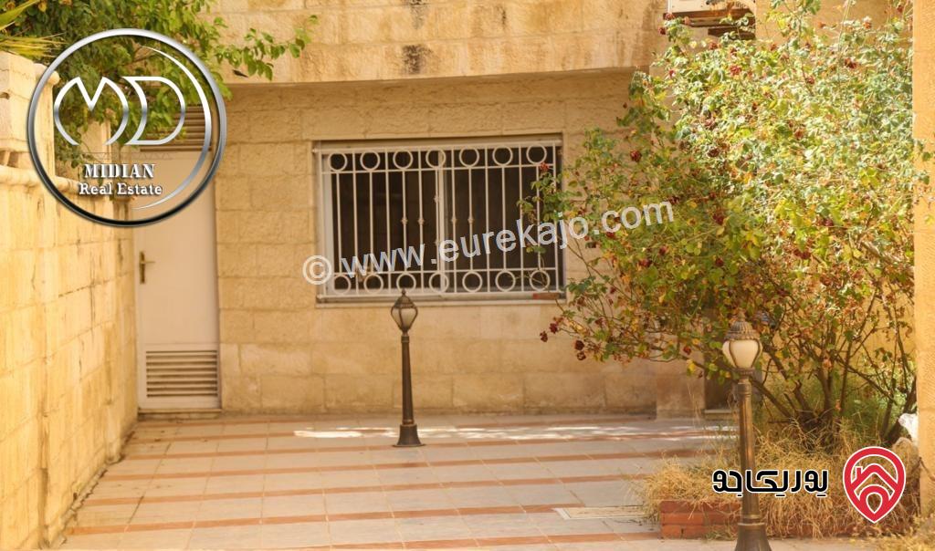 شقة ارضية للبيع في عمان - دير غبار مساحة 220م مع ترس و حديقة 250م تصلح تجاري بسعر مميز