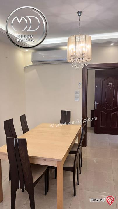 شقة مفروشة للايجار في عمان - حنو الصويفية مساحة 200م طابق ثالث تشطيبات و فرش سوبر ديلوكس اطلالة جميلة