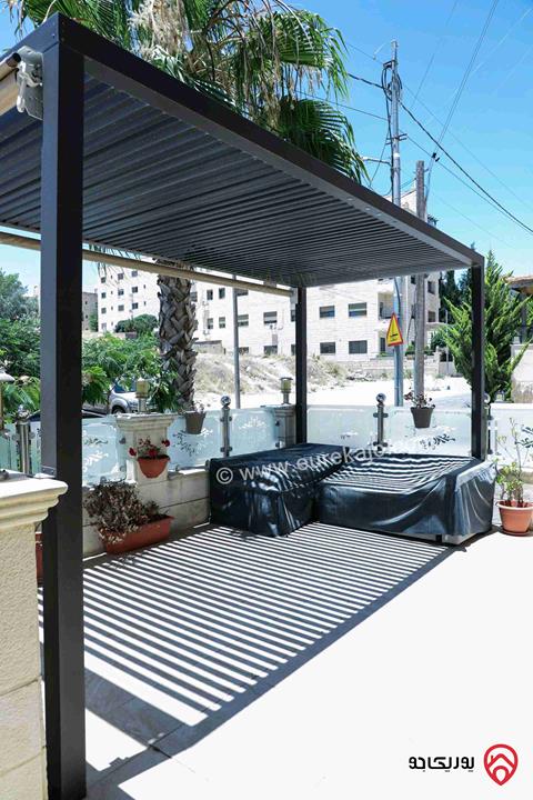 شقة ارضية مساحة 173م داخلي و 40م خارجي للبيع في عمان - مرج الحمام 