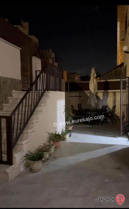 شقة شبه ارضية مساحة 140م مع حديقة خارجية 140م ومدخل خاص للبيع في عمان - ربوة عبدون قريبة من مكافحة المخدرات