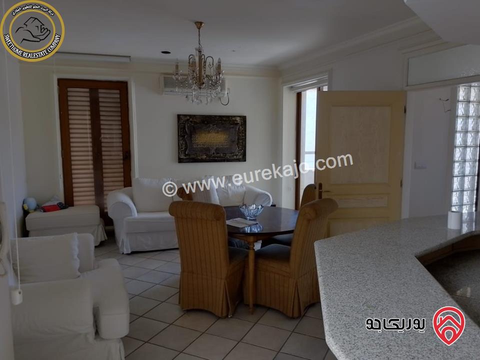 شقة طابقية فاخرة للبيع في خلدا - العوجانية  - قرب مدارس المعارف طابق ثالث 340م تشطيب سوبر ديلوكس