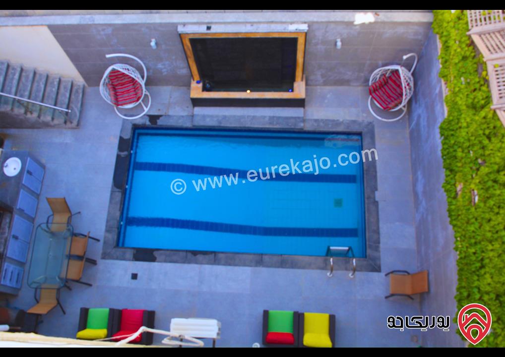 فيلا مفروشة مساحة 640م على أرض 510م للبيع في عمان - دابوق حوض الذهبية