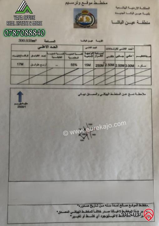 بيت مستقل مساحة 510م على أرض 312م للبيع في عمان - عين الباشا