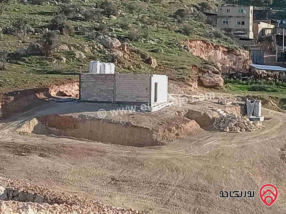 قطعة أرض مساحة 3.5 دونم للبيع في جرش - عنيبة