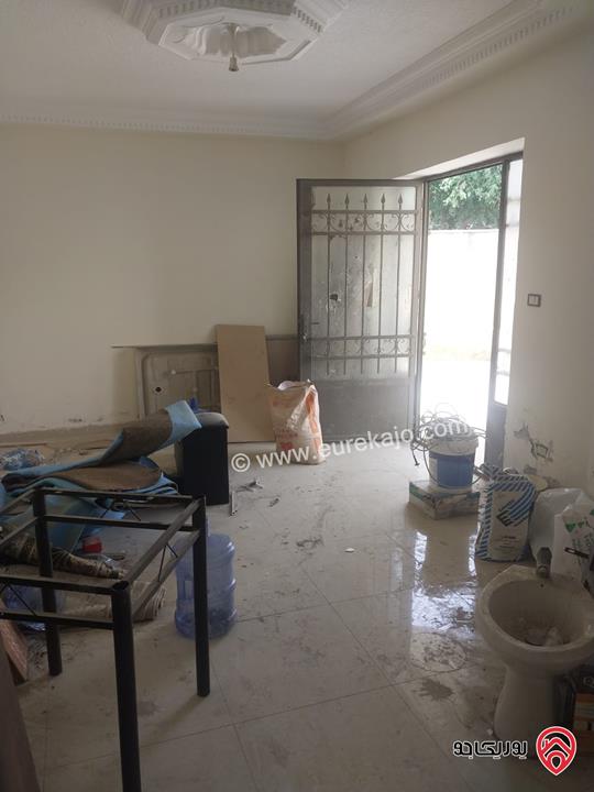 شقة طابق أرضي مساحة 120م داخلي و 150م خارجي للبيع في عمان - ضاحية الرشيد