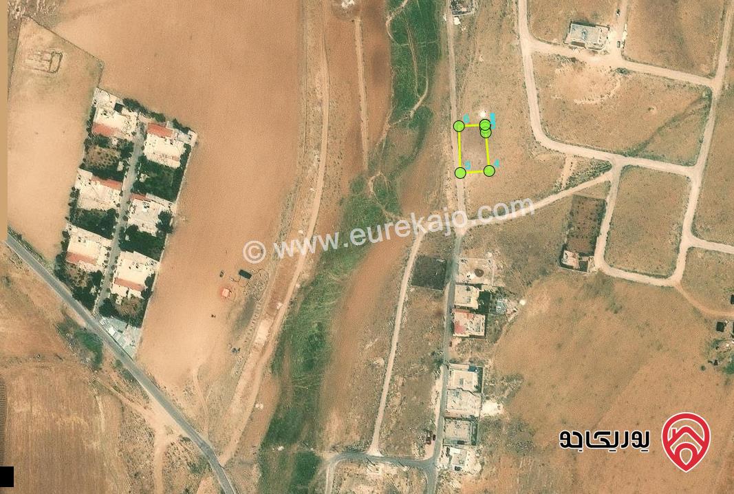 ارض مساحة 688م للبيع من اراضي جنوب عمان اللبن - حوض القليب