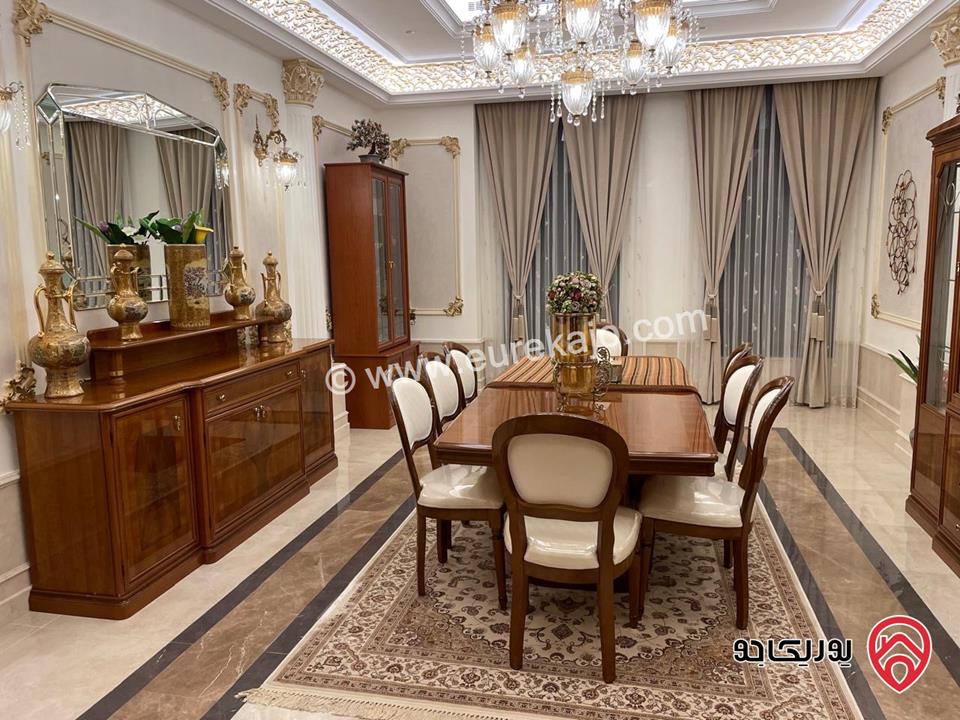 قصر فاخر مساحة البناء 2000م على أرض 2 دونم و 650م للبيع في عمان - دابوق 