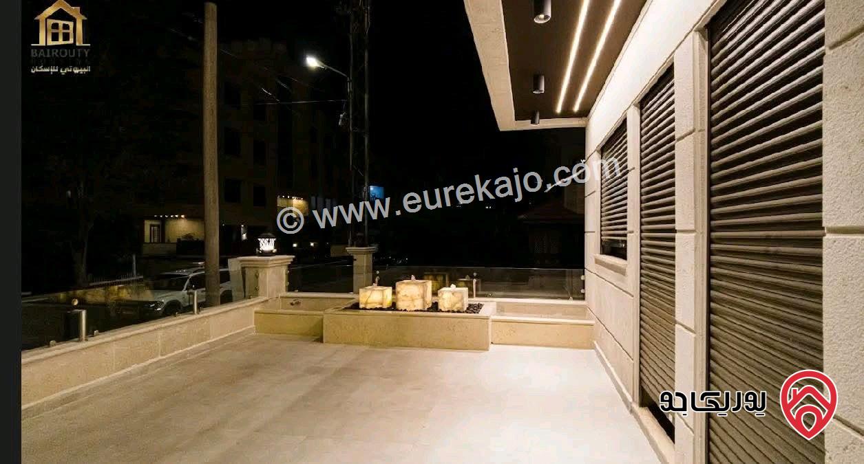 شقة أرضية مساحة 185م داخلي و 50م خارجي للبيع في عمان - ضاحية النخيل