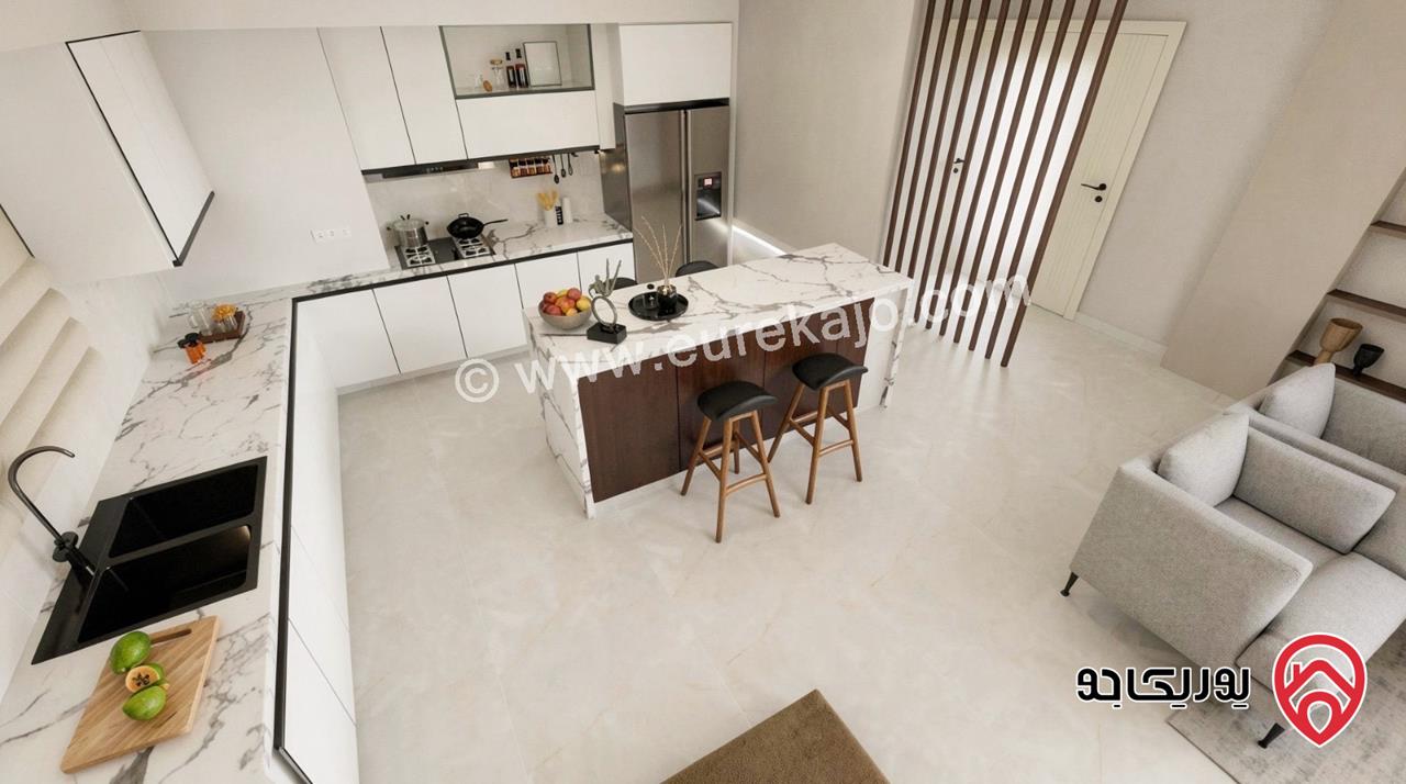 شقة طابق أول مساحة 174م للبيع في عمان - الجبيهة حي المنصور