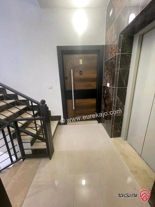 شقة جديدة لم تسكن بعد مساحة 130م طابق ثالث للايجار في عمان - عرجان