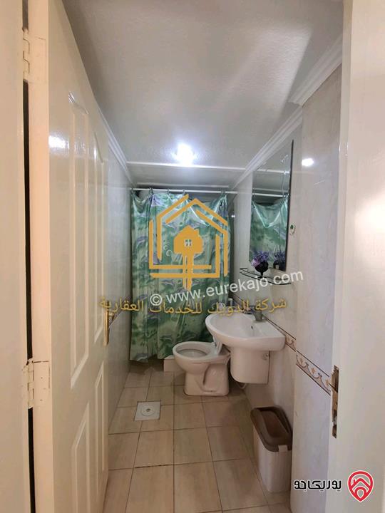 شقة مفروشة طابق اول مساحة 110م للإيجار في منطقة عمان - الدوار السابع 