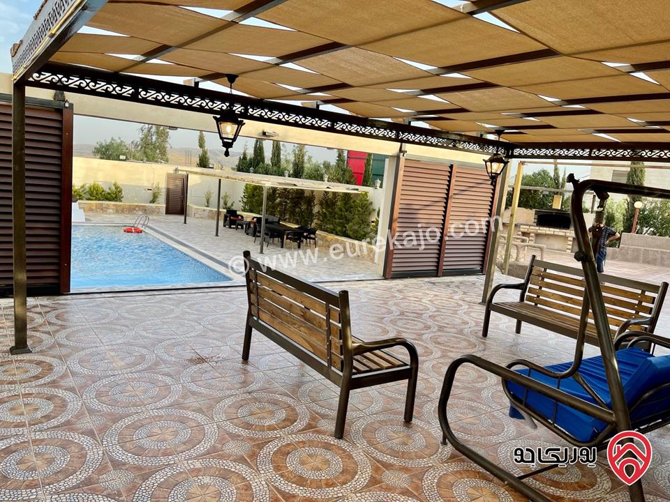 مزرعة فاخرة مساحة الأرض 3 دونم و 600م للبيع بموقع مميز في بيرين – منطقة صروت