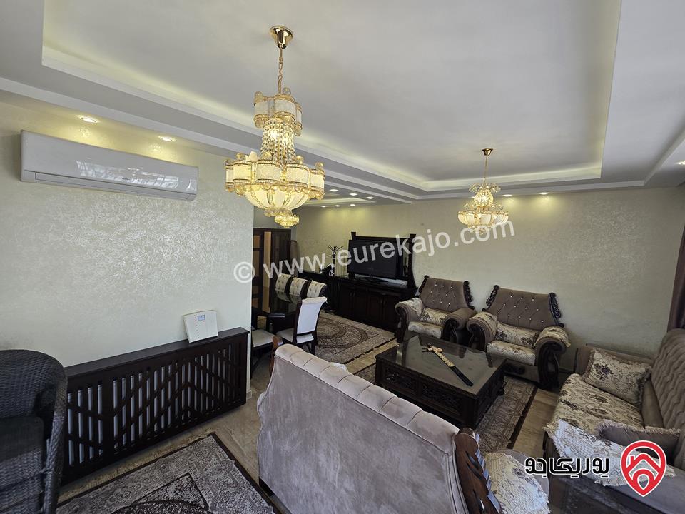 شقة مفروشة مساحة 220م طابق ثالث للإيجار في عمان - أم السماق