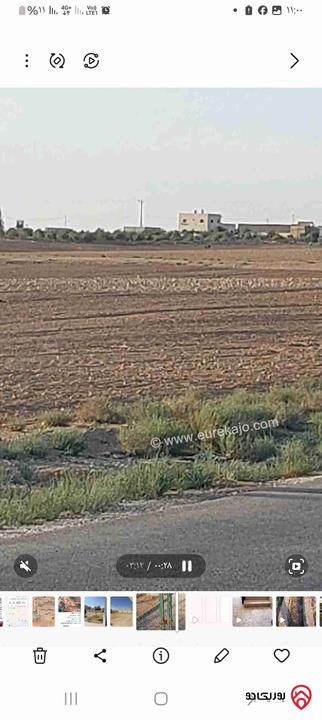أرض مساحة 10 دونم للبيع في عمان - جلول حوض التل الأخضر واجهة على الشارع الرئيسي مقاطع بالفلل والمزارع  قطعة مميزة