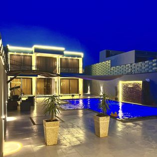Golden chalets