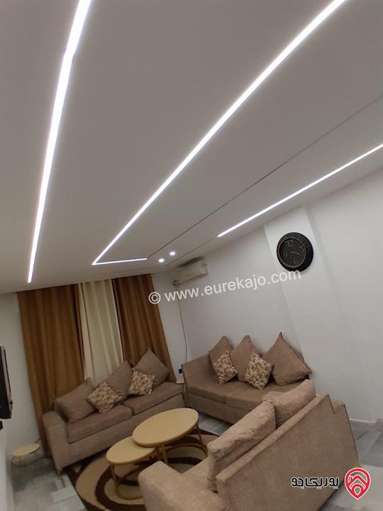 شقة مفروشة طابق ثاني مساحة 85م للايجار في عمان - الرابية 