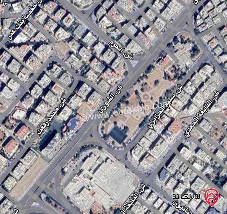 ارض تجارية مساحة 1500م للبيع في عمان - حي نزال 