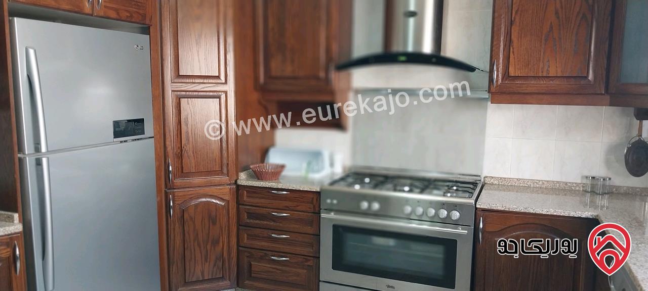 شقة طابقية مفروشة مساحة 161م للايجار في عمان - ضاحية الرشيد من المالك مباشرة 