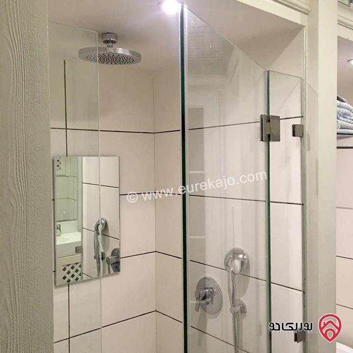 شقة أرضية مفروشة دوبلكس مساحة 250م مع مسبح للايجار في عمان - عبدون