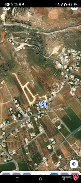 أرض مساحة 500متر للبيع في عمان - مرج الحمام حوض القصير