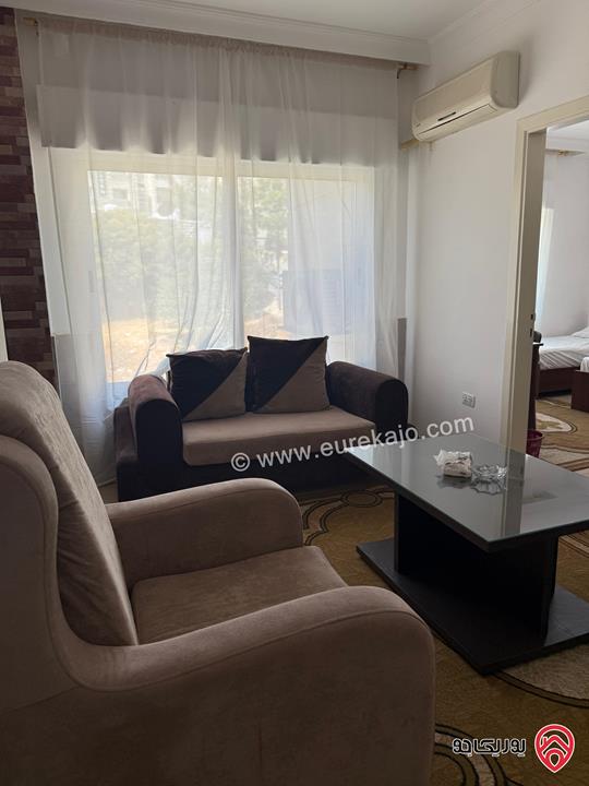 استوديو مميز مفروش للإيجار في عمان - الجبيهة مقابل البوابة الشمالية 