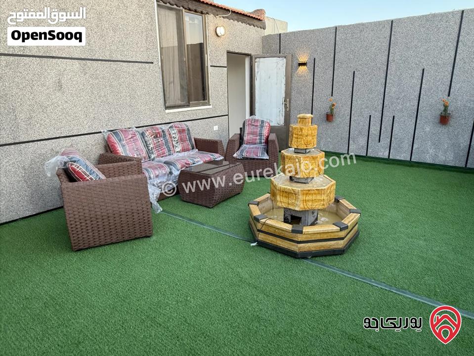 روف مفروش مساحة 150م للايجار في عمان - الجبيهة