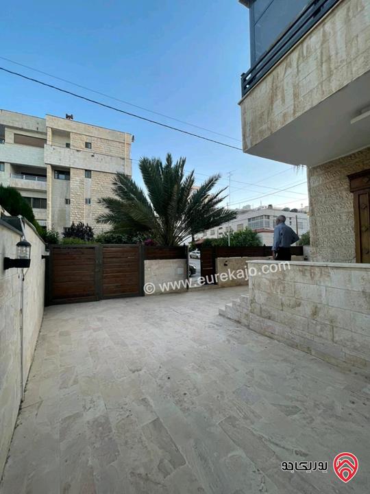 شقة أرضية مساحة 166م داخلي و 250م خارجي للبيع في عمان - الشميساني