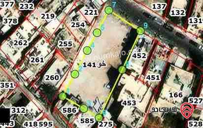 قطعة أرض للبيع في الزرقاء حي شاكر بمساحة دونم و 49 متر من المالك مباشرة 