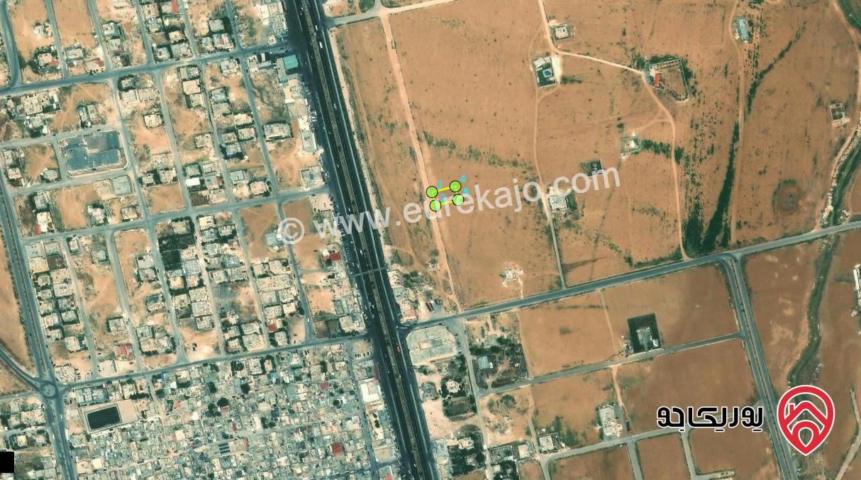 ارض مساحة 670م للبيع في عمان من اراضي الجيزة -حوض الحجرة 6