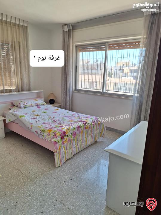 شقة مفروشة مساحة 183م للايجار في عمان - ضاحية الامير راشد