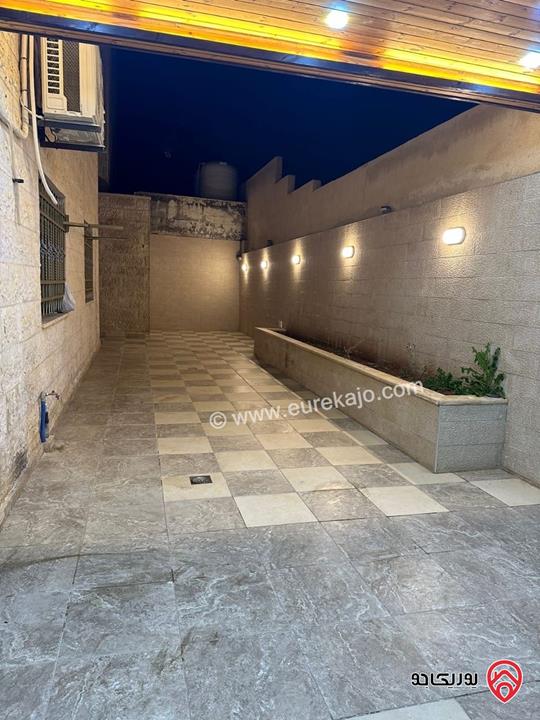 شقة شبه ارضي مساحة 120م داخلي وخارجي 80م للبيع في عمان - شفا بدران